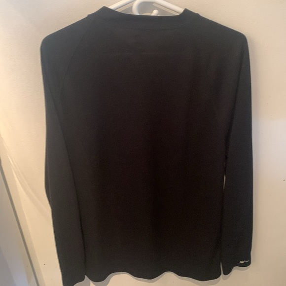 Sharp Black Polartech Longsleeve black Shirt Red Head SZ 2XL - Picture 5 of 6